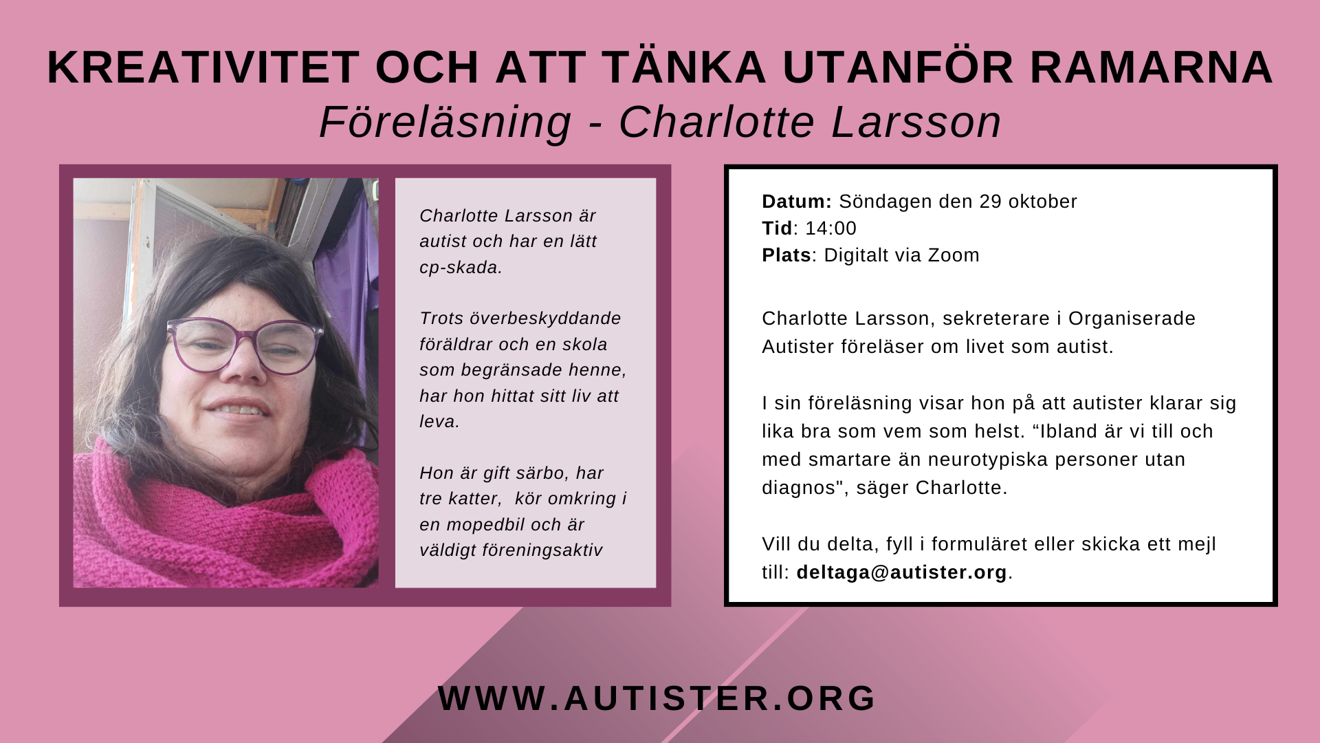 Kreativitet och att tänka utanför ramarna