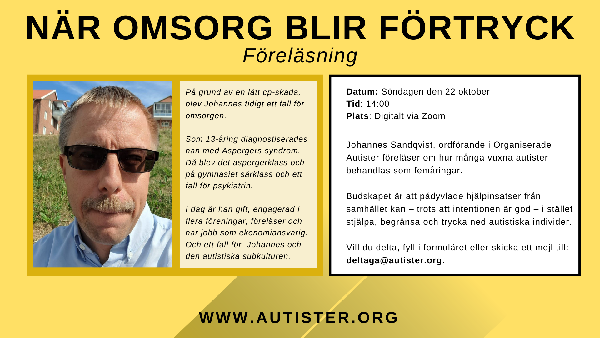 Överbeskyddad autist