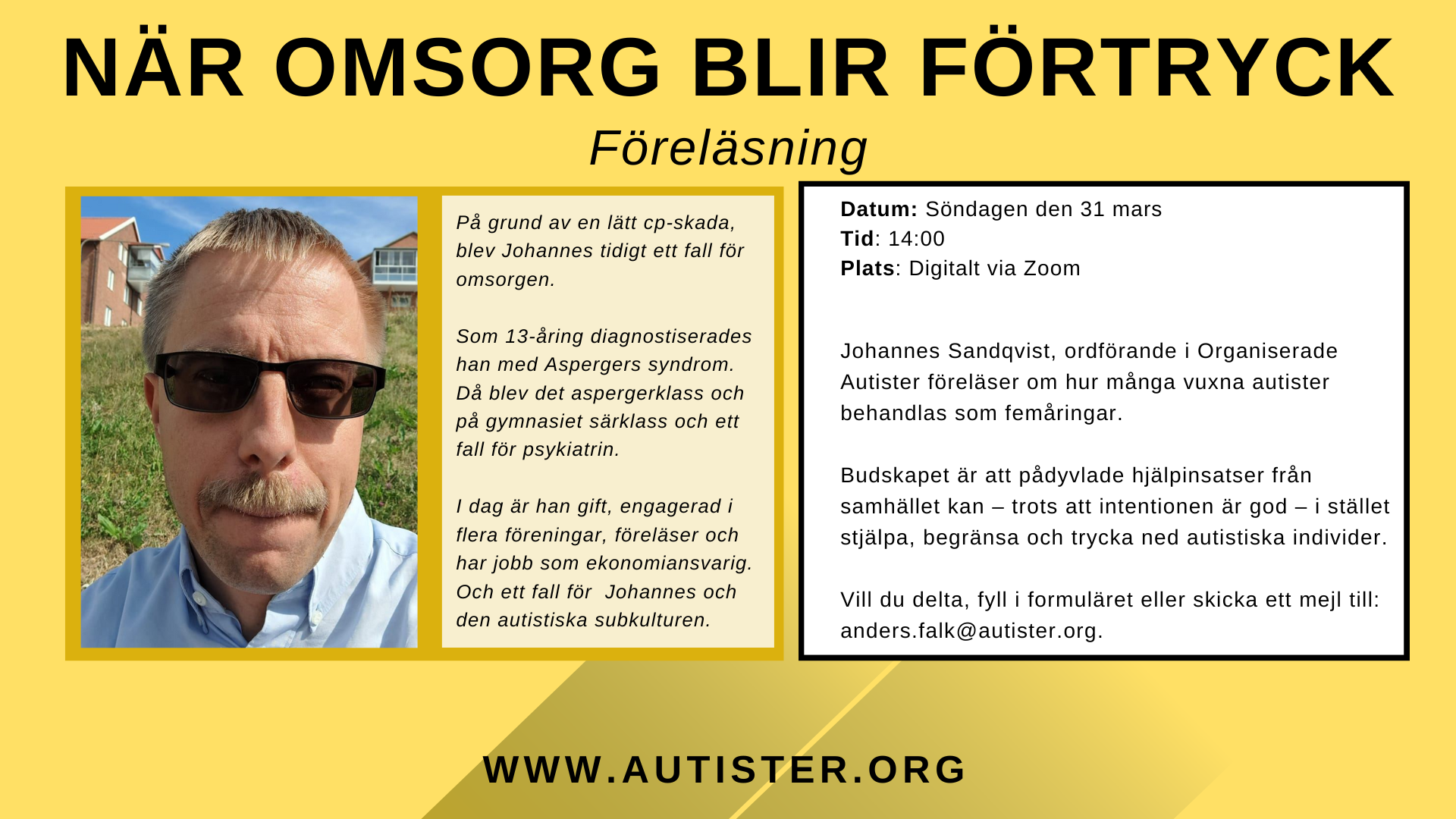 Överbeskyddad autist