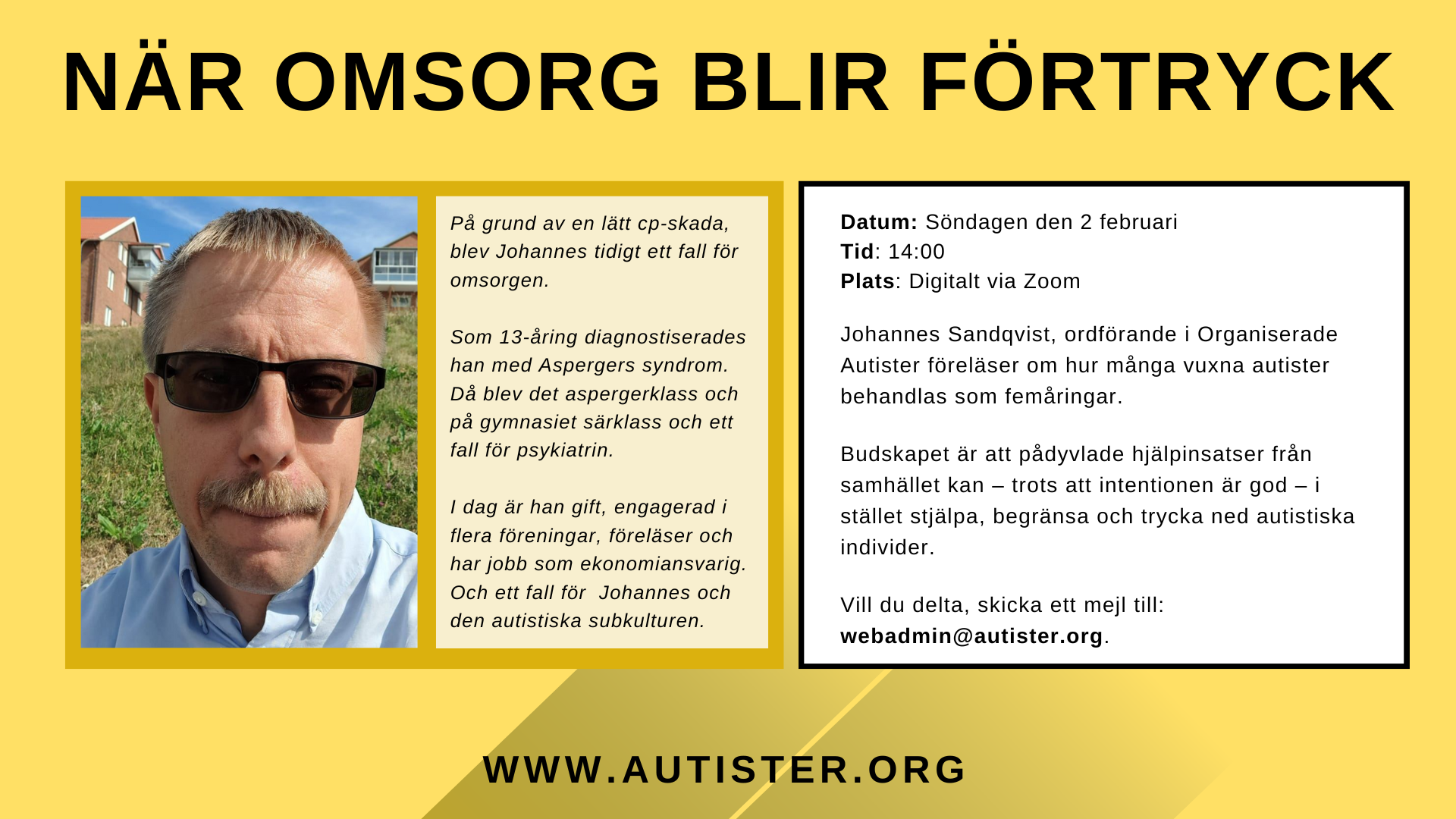 Överbeskyddad autist