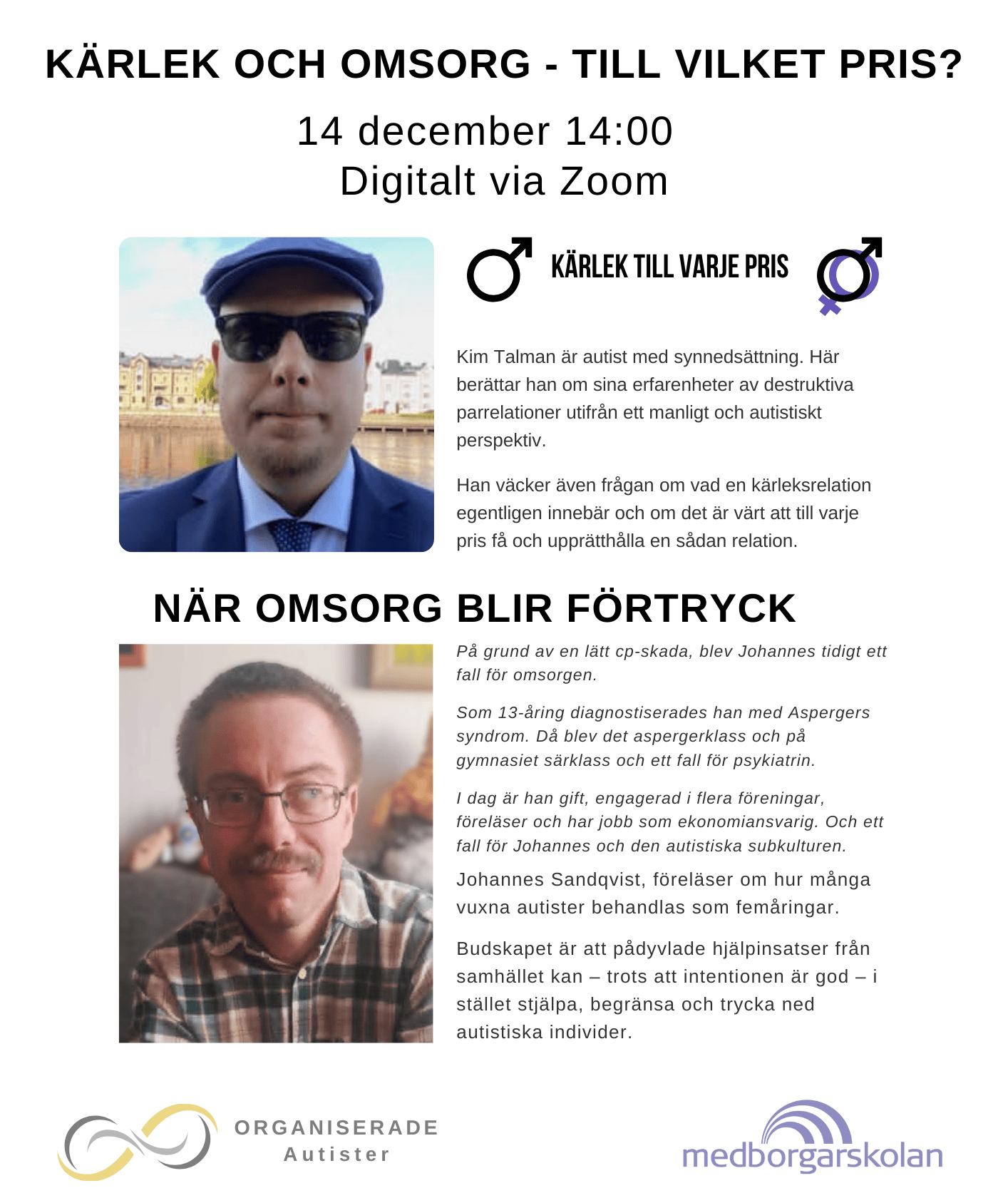 Autister föreläsning i Göteborg